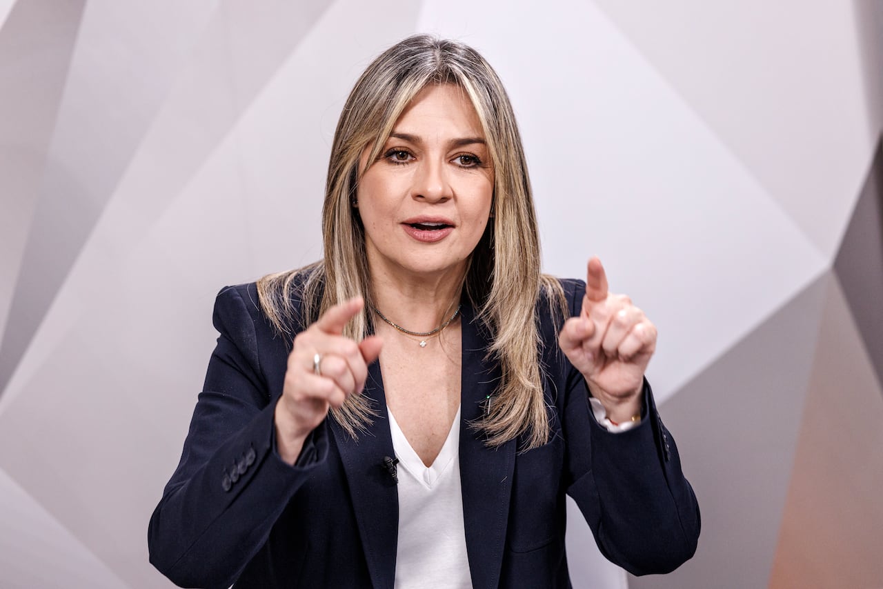 Vicky Dávila, precandidata presidencial