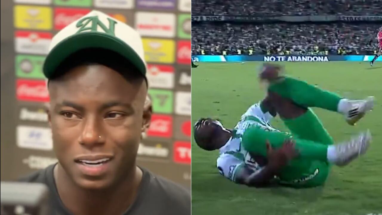 Marino Hinestroza salió lastimado del duelo con São Paulo en Libertadores