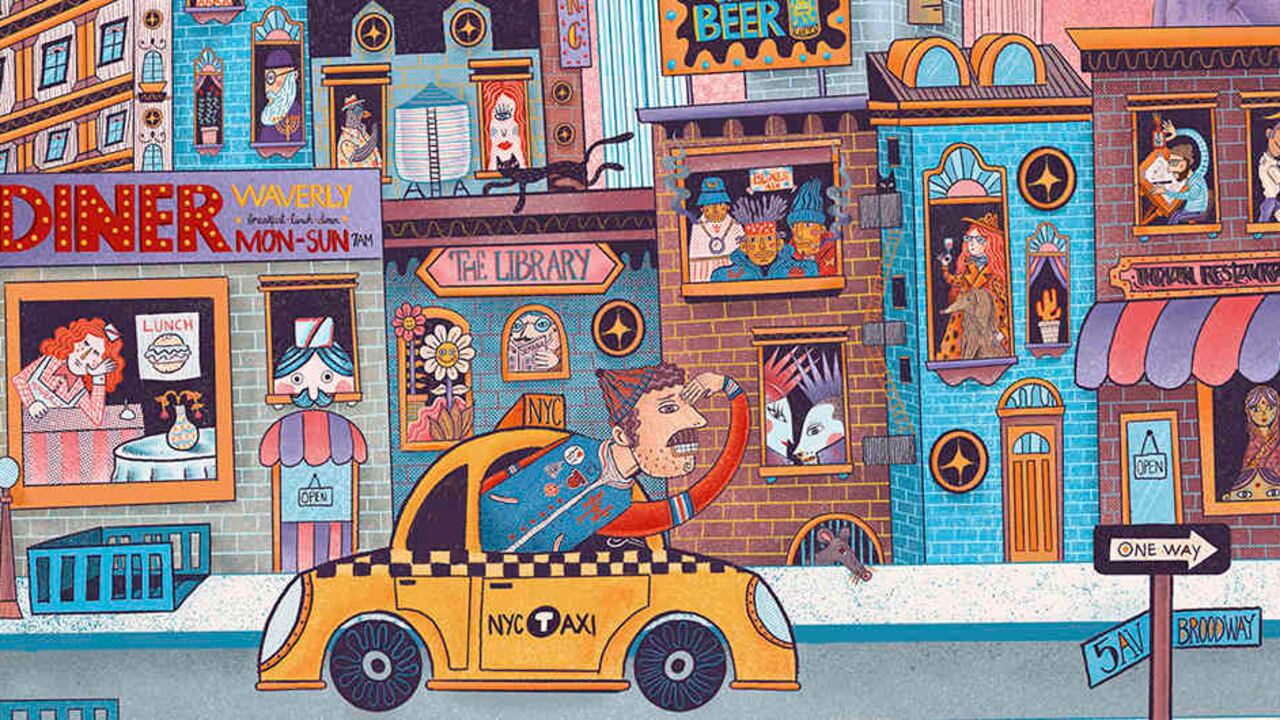 Los taxistas hoy recorren calles desiertas y sus ingresos se han reducido para muchos, incluso, a la mitad.