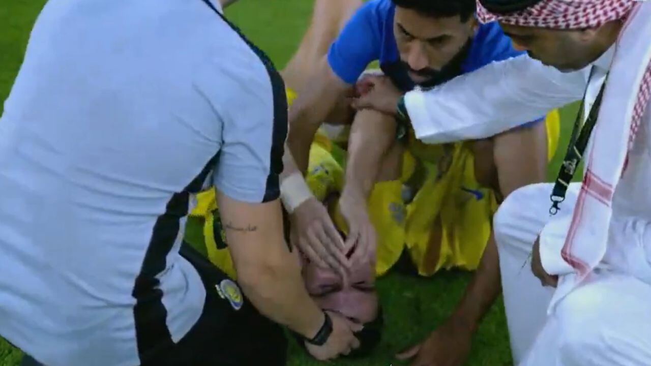 Llanto de Cristiano Ronaldo.