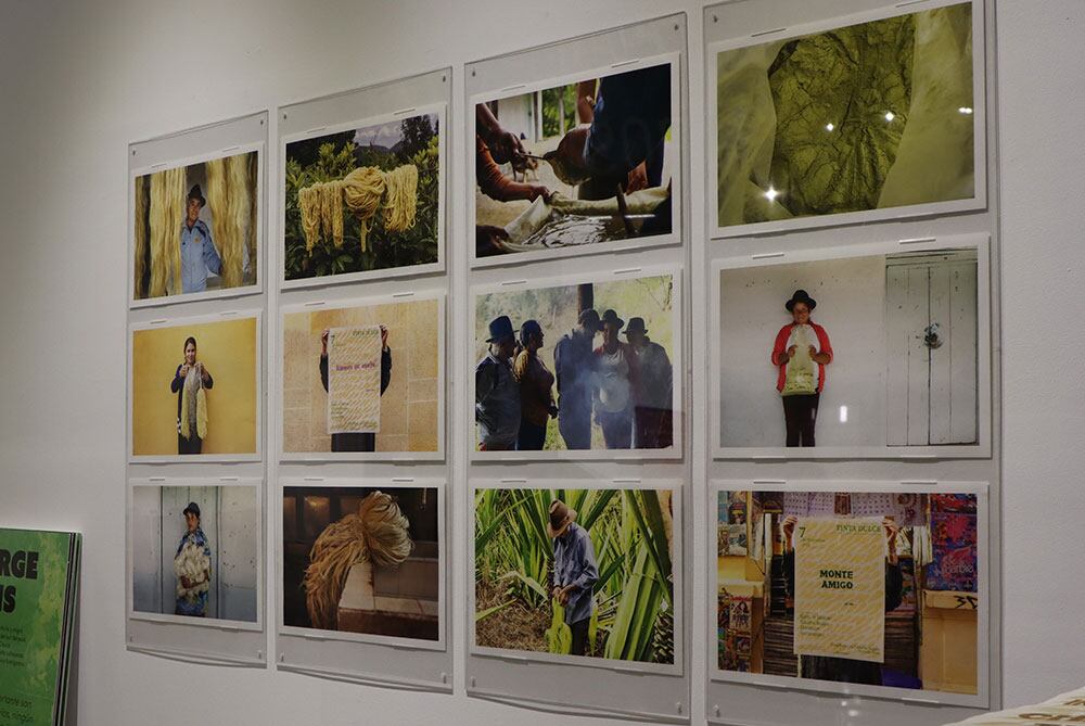 Artesanas de Guacamayas que usan hoja de coca se vieron por primera vez en pantalla grande.