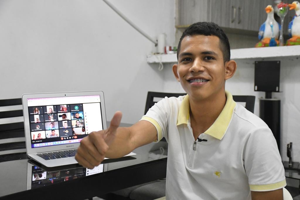 Juan David Barraza, Consejero de Juventud del municipio de Soledad, Atlántico y representante del departamento ante el Consejo de Juventud Nacional.