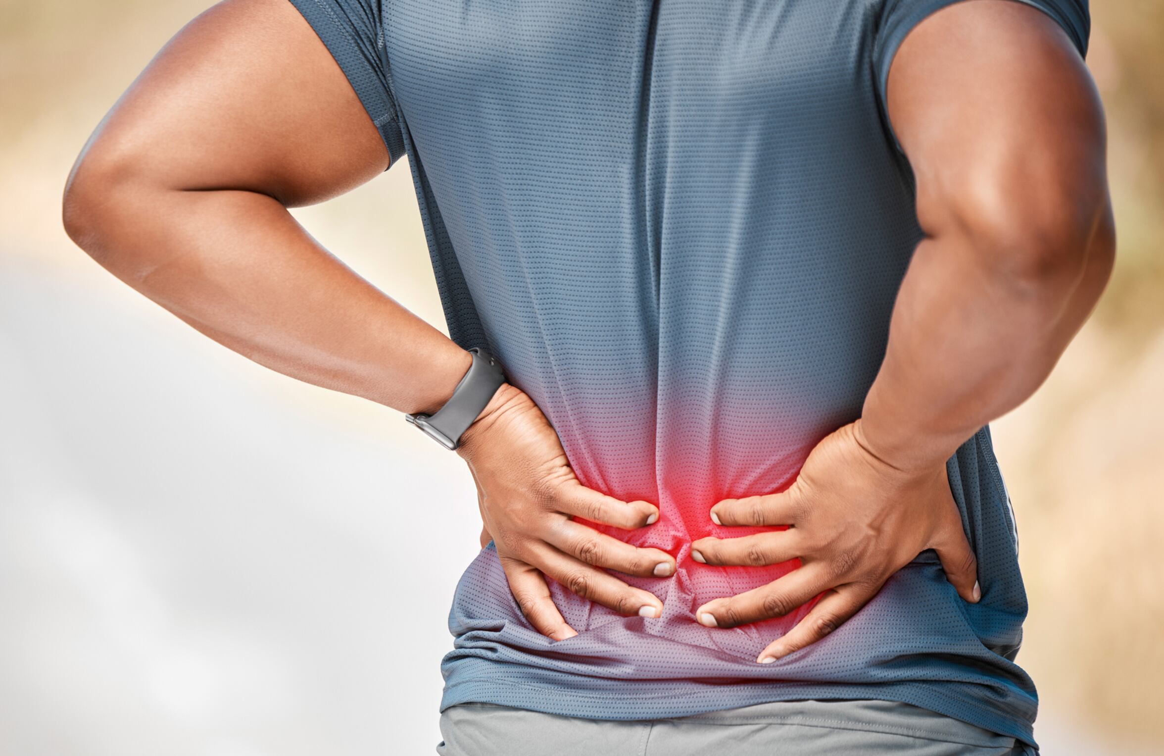 El dolor de espalda.