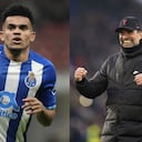 Luis Díaz y Jürgen Klopp.