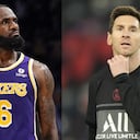 Lionel Messi está en lo más alto del listado, seguido por el basquetbolista Lebron James