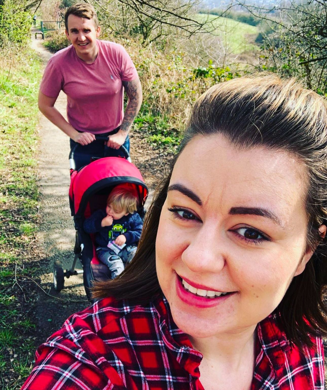 La familia viajó a Bali pero planea seguir viajando por todo el mundo