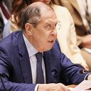 El canciller Lavrov, de Rusia, dio su discurso contra Occidente y de inmediato abandonó el recinto en medio de críticas.