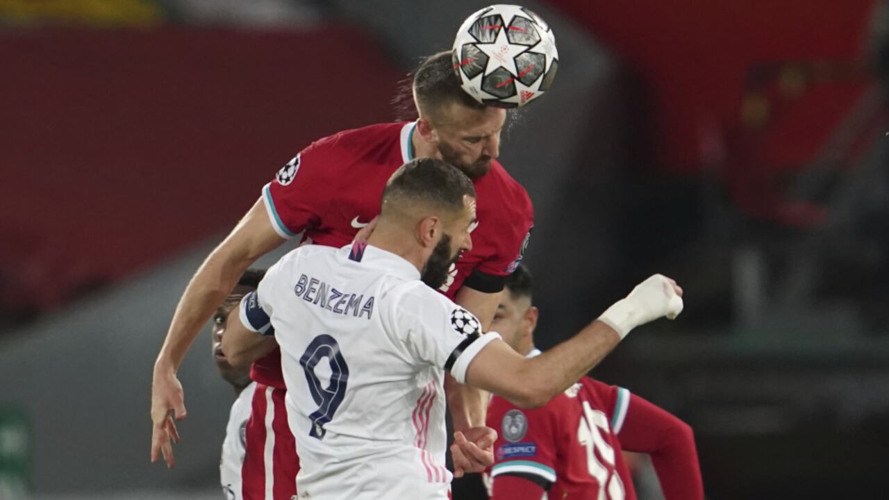 Liverpool vs. Real Madrid en la Champions League.