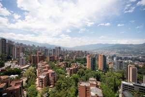 Vista de Medellin, Colombia