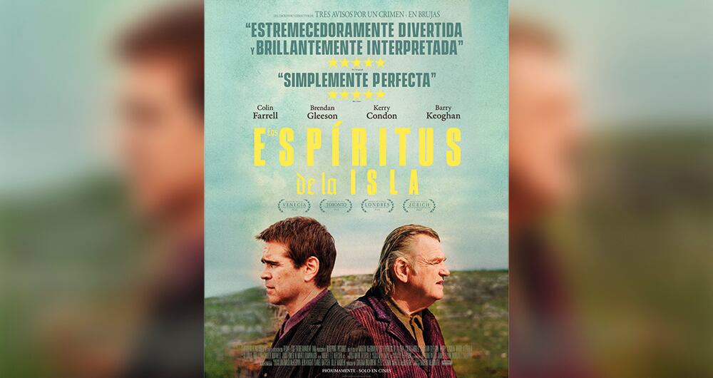 ‘Los espíritus de la isla’, Martin McDonagh (cines)