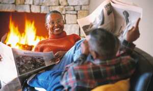 Así se puede generar calor con papel.