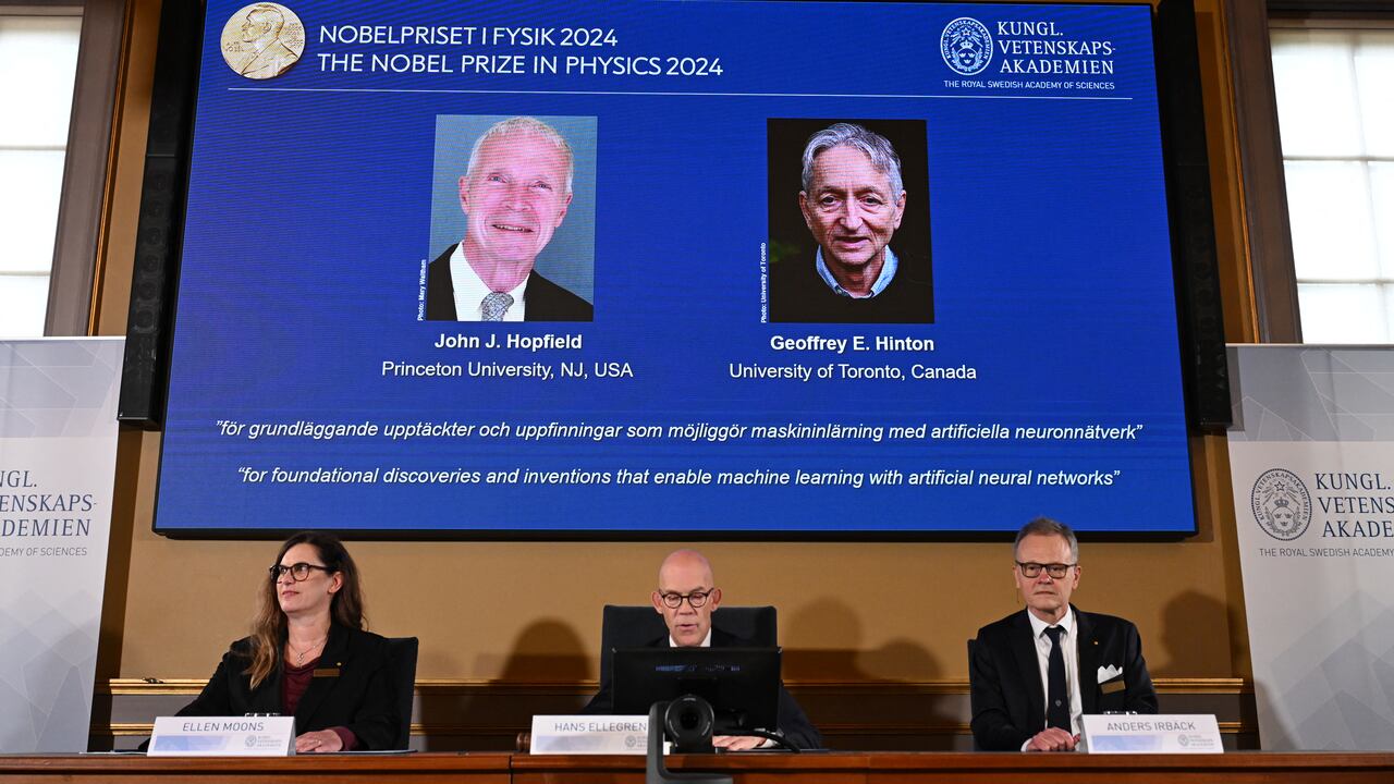 Ganadores del Premio Nobel de Física.