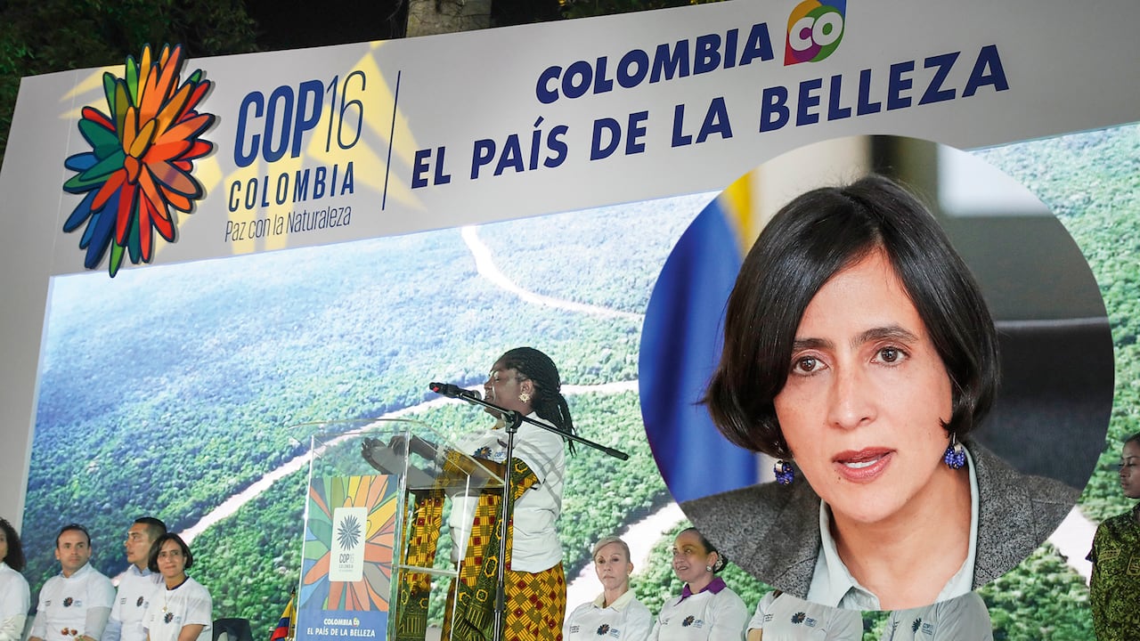 Ministra de Ambiente, Susana Muhamad.