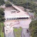 Vía al Llano cerrada tras la emergencia en Quetame.