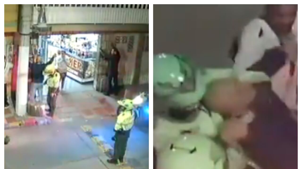 Caso de abuso policial en Bogotá
