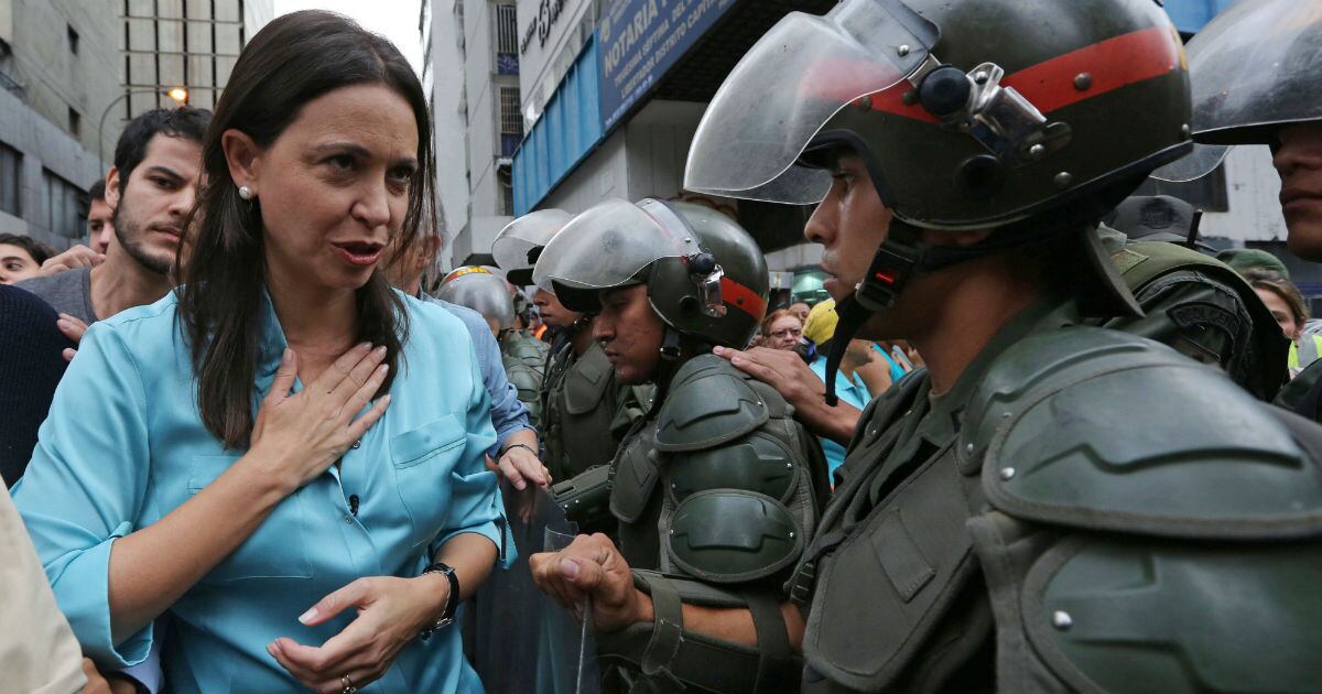 María Corina Machado, una de las caras más opcionadas para las elecciones primarias. 