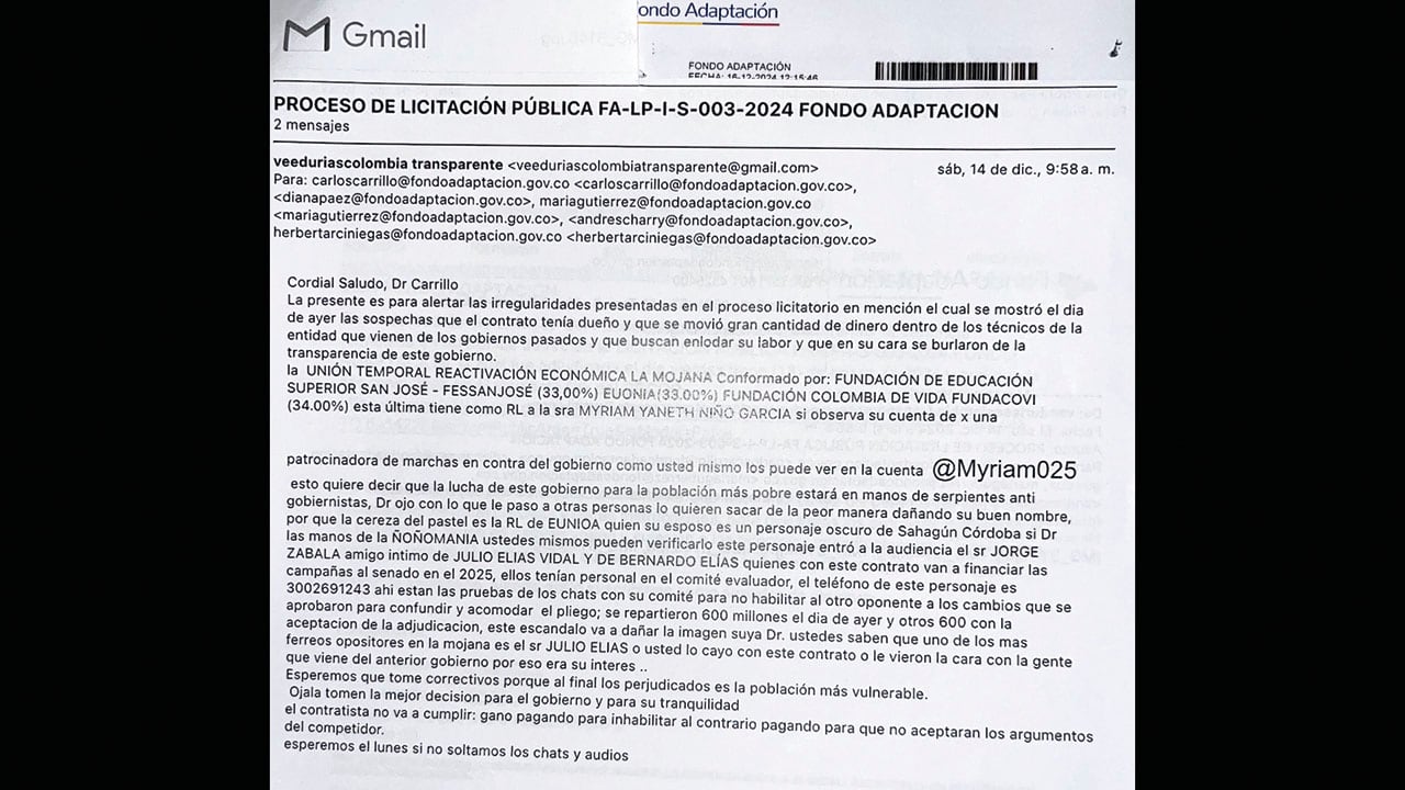 Documentación relacionada con el Fondo de Adaptación.