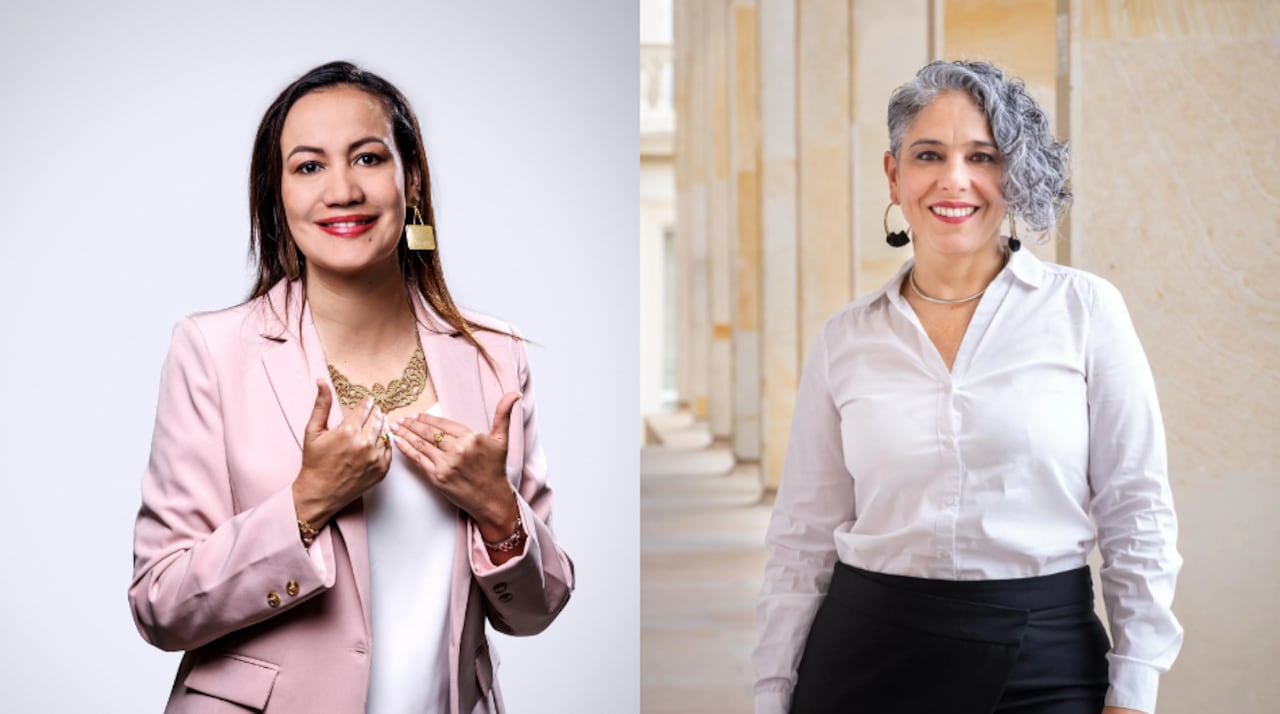 Carolina Corcho y María José Pizarro.