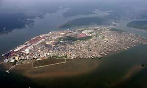 Buenaventura, panorámica, puerto, muelle, referencia.