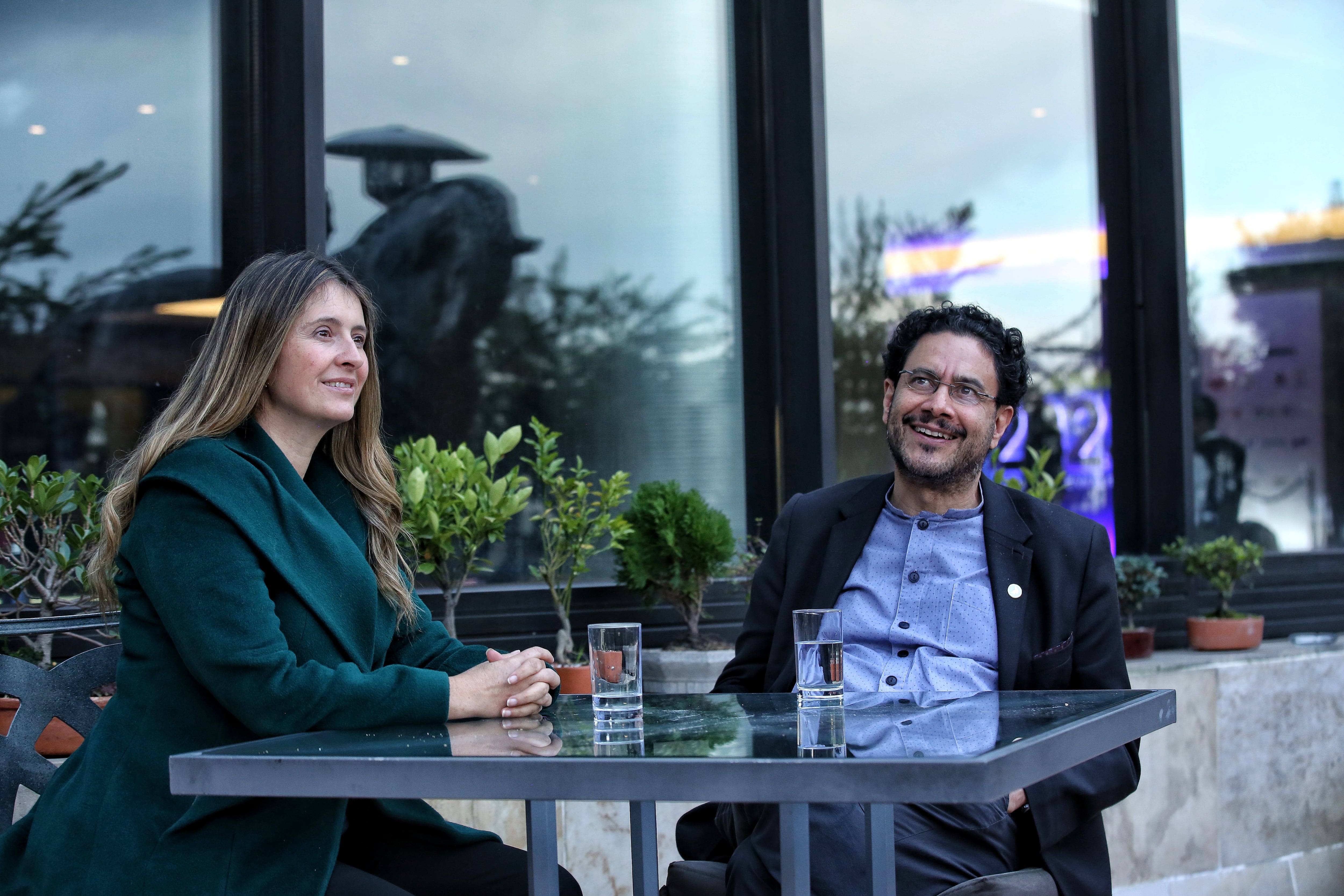 Paloma Valencia e Iván Cepeda
Senadores de la República