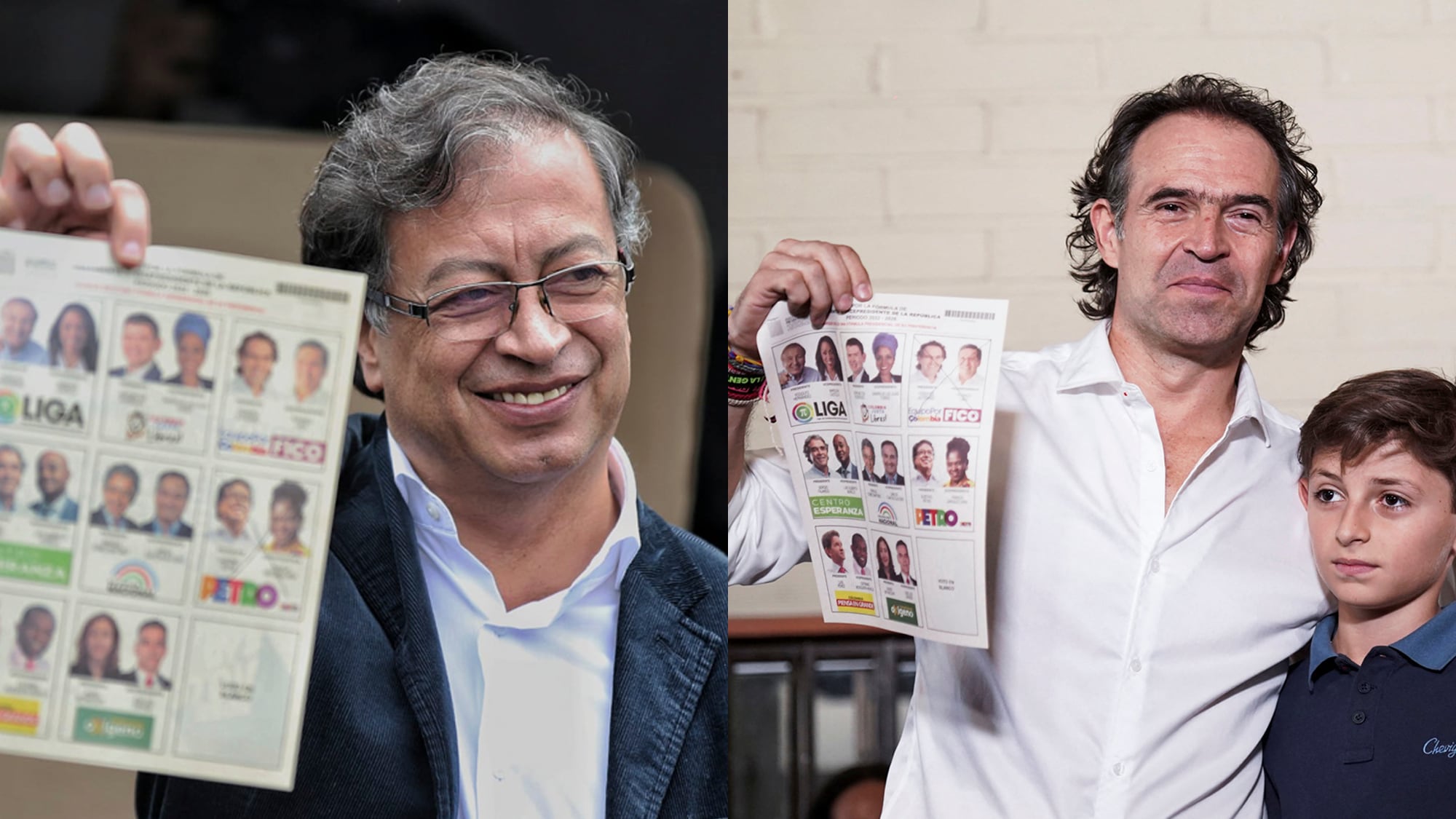 Gustavo Petro, Federico Gutiérrez,