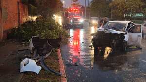 El choque se presentó en el barrio El Ingenio en la comuna 17 de Cali.