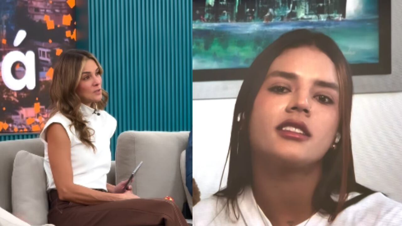 Cata Gómez y Katiuska en 'Día a día'.