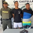 Capturados con arma de cuatro cartuchos