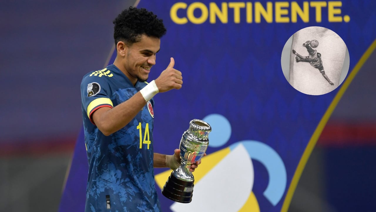 Luis Díaz, figura de la Tricolor en la Copa América 2019.