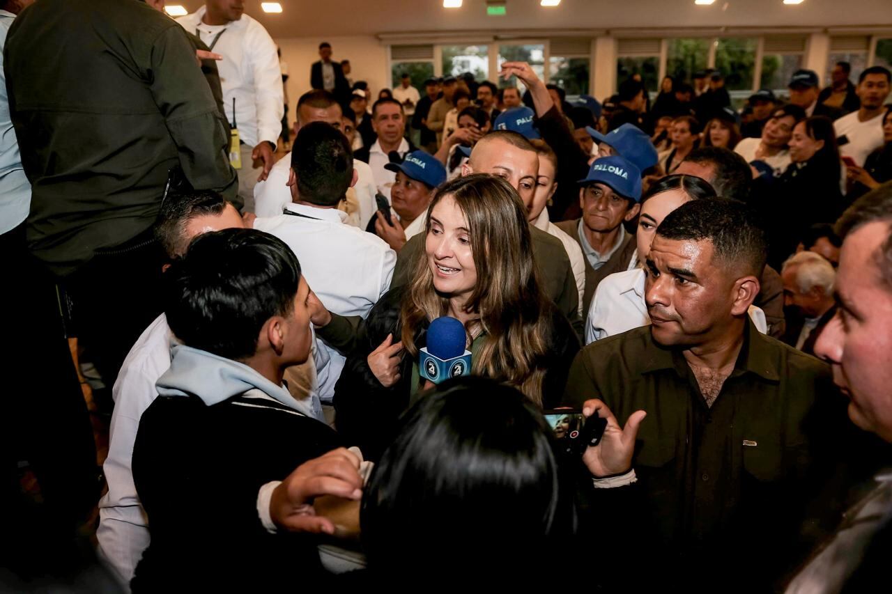 Paloma Valencia estuvo en Pasto.