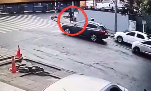 Videos de seguridad captan el ataque al empresario Gustavo Aponte