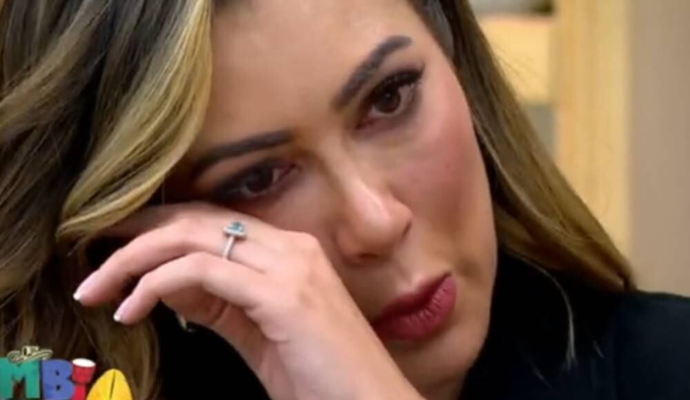 La artista no ocultó lo afectada que estaba por salida de La casa de los famosos.