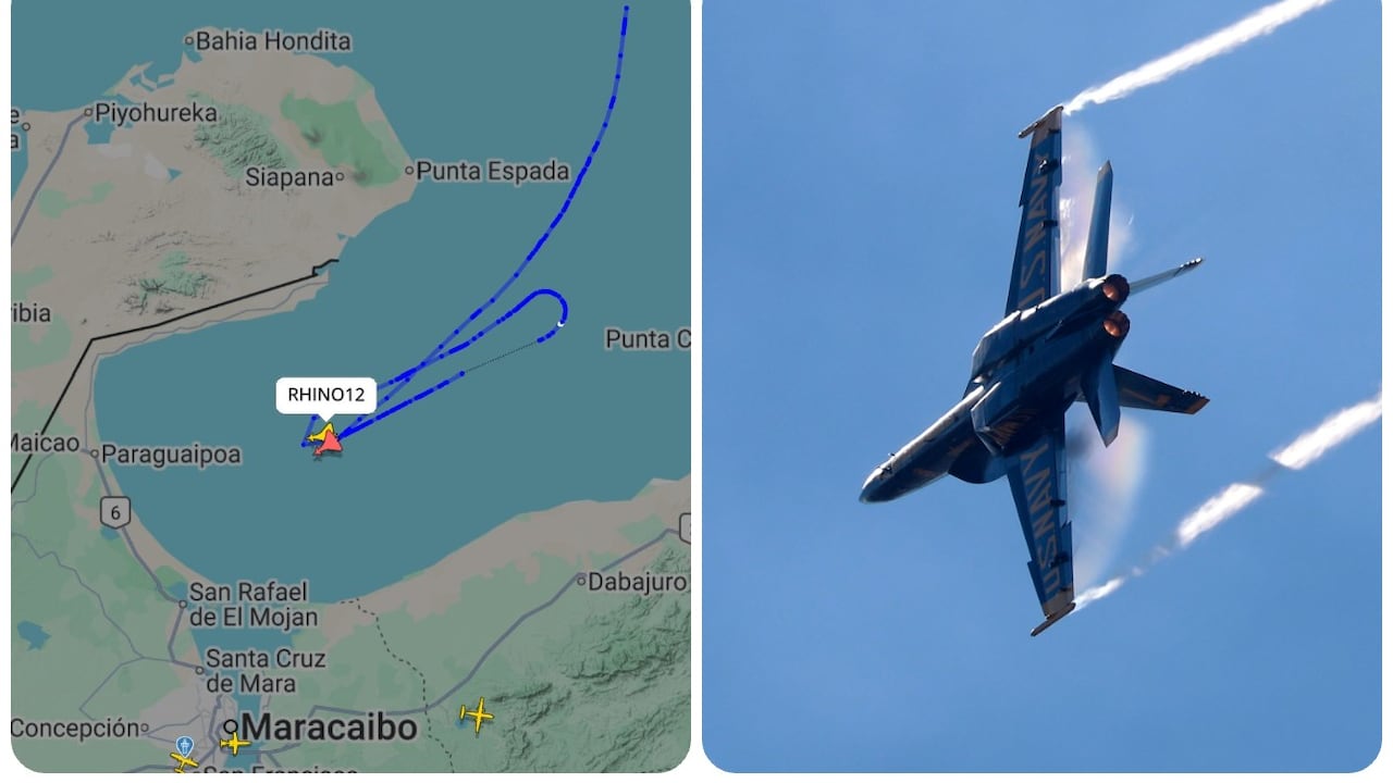 Los radares reportaron el ingreso de las aeronaves