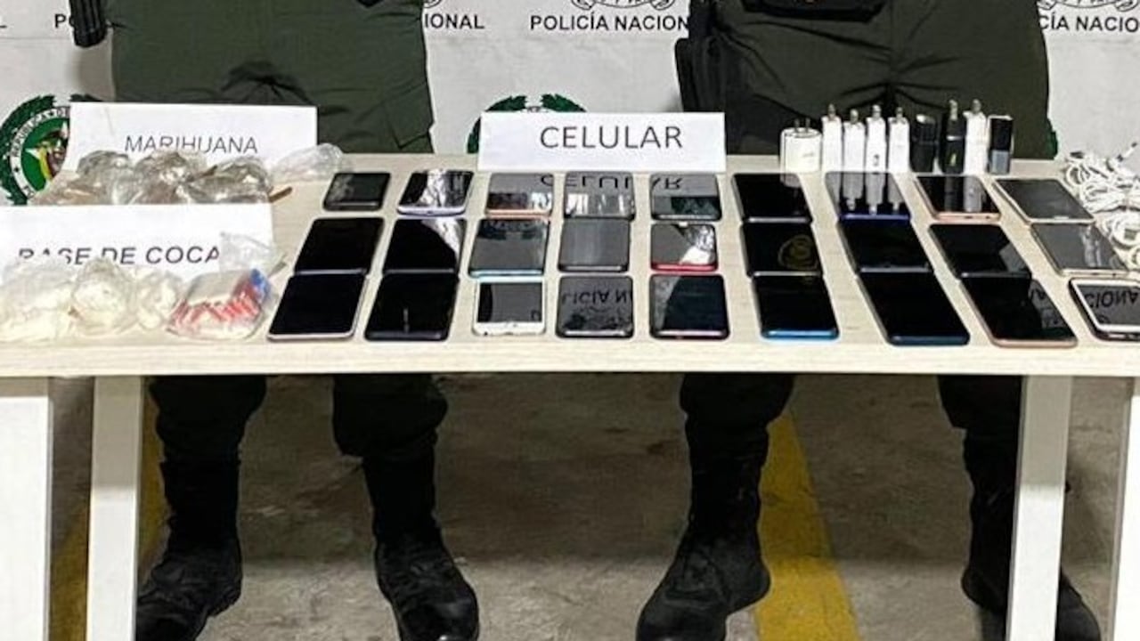 Drogas, celulares y cargadores fueron encontrados en las celdas de los reclusos
