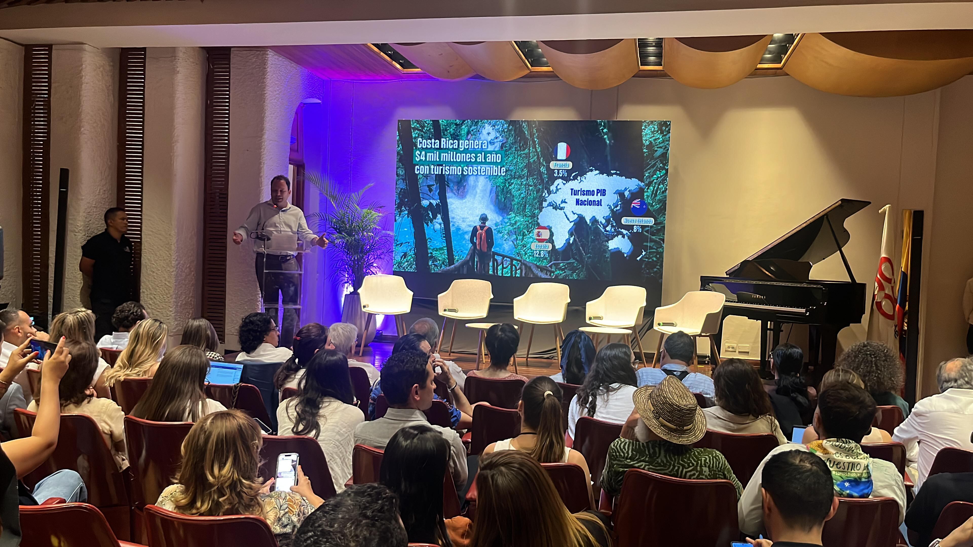 Andrés Santamaría, director del IDT, en la COP16