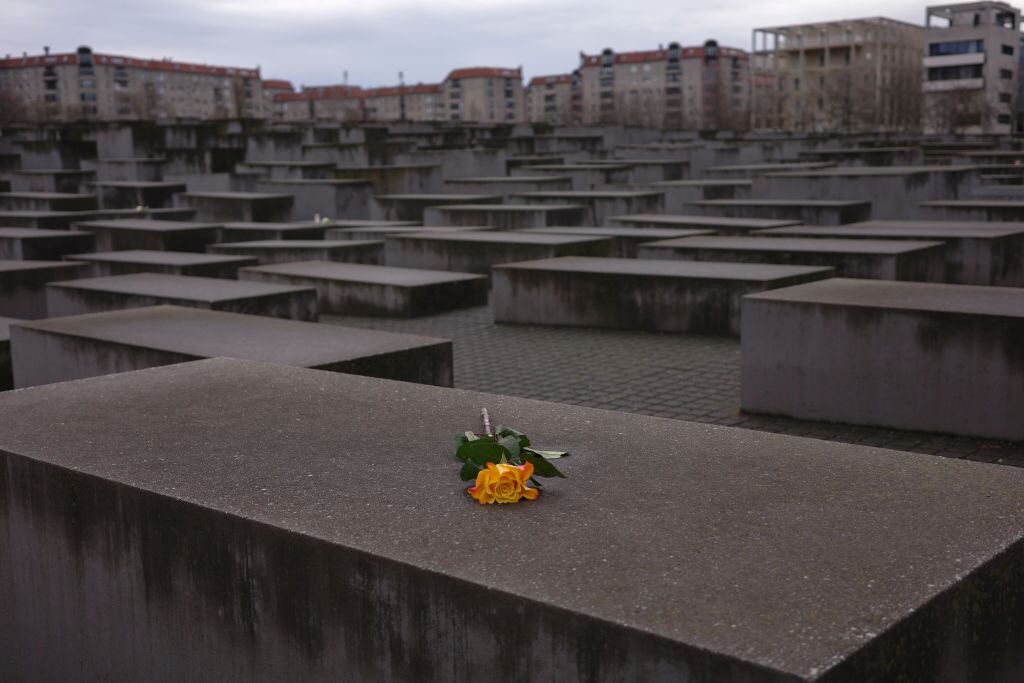 El monumento a los judíos de Europa asesinados en el Holocausto, en Berlín, Alemania.