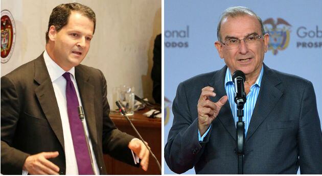 Sergio Jaramillo y Humberto de la Calle.