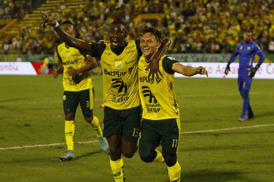 Wilfrido De la Rosa hizo el gol del Huila.