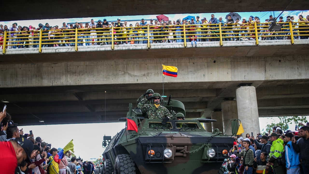 Desfile Militar del 20 de Julio.
