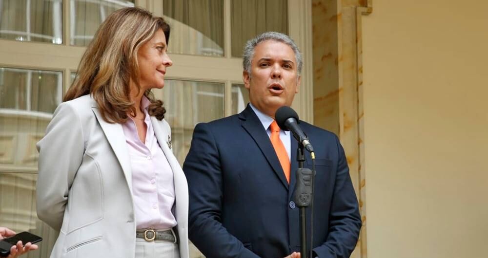 La vicepresidenta dijo que tal vez hubiera sido bueno contarle a Duque el episodio de su hermano.