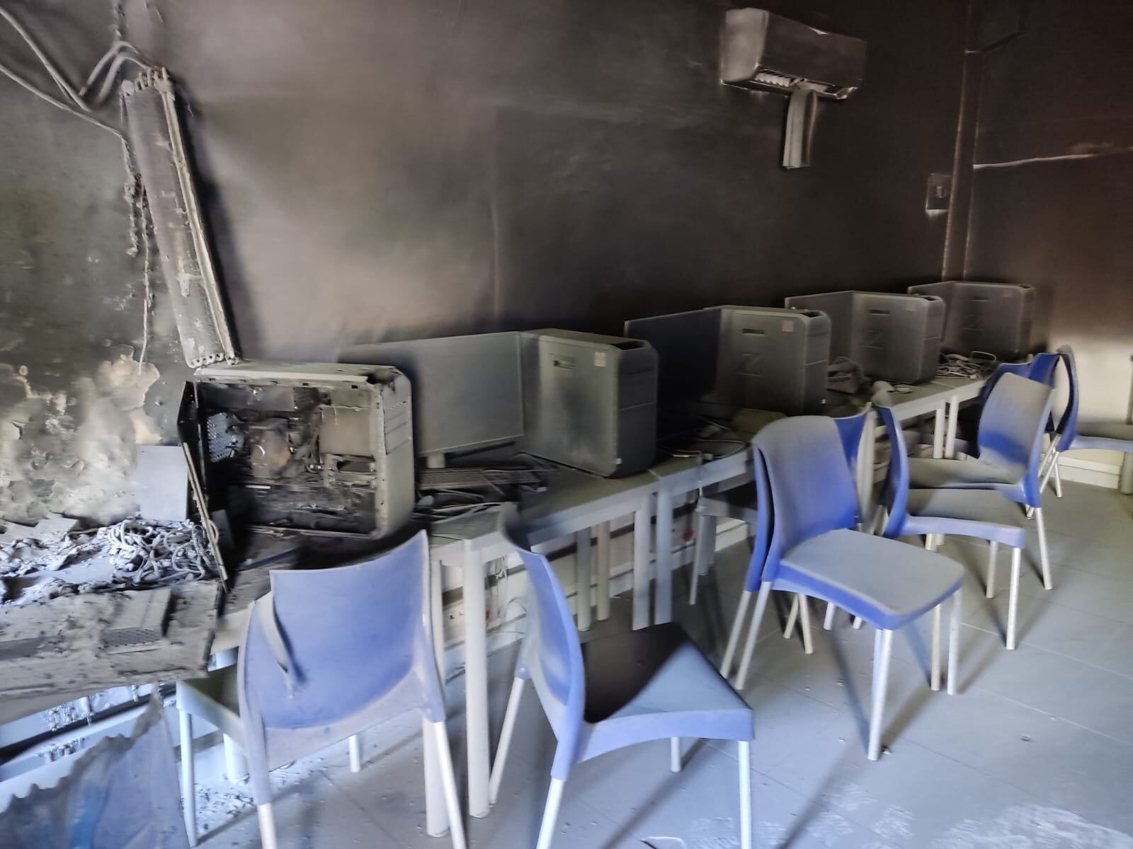 Incendio SENA Náutico de Cartagena