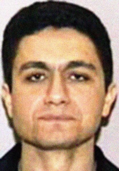 La fría mirada de Mohamed Atta, quien pilotó el avión que se estrelló contra la Torre Norte.