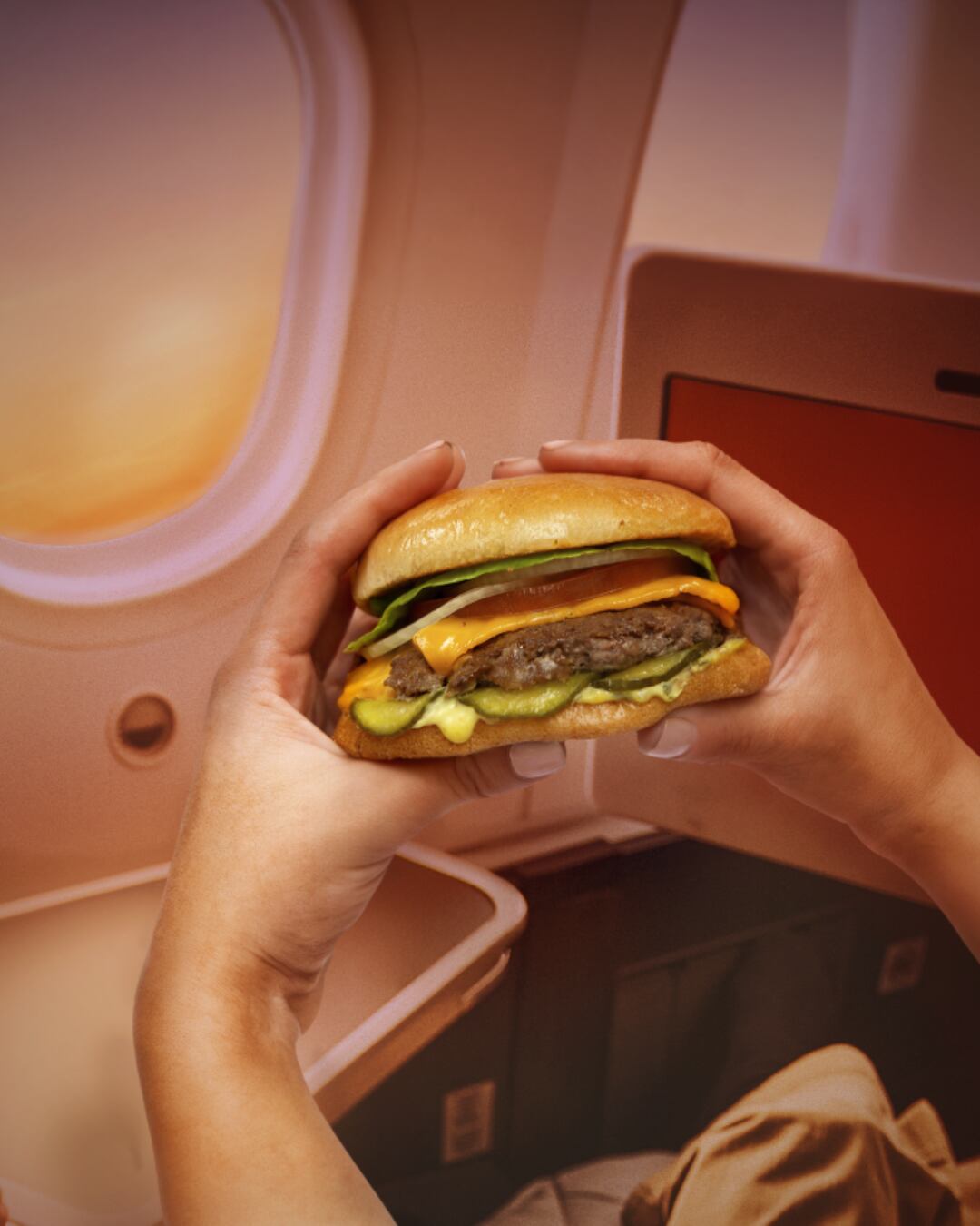 Home Burgers & Shakes ofrecen su menú en cualquier momento del vuelo