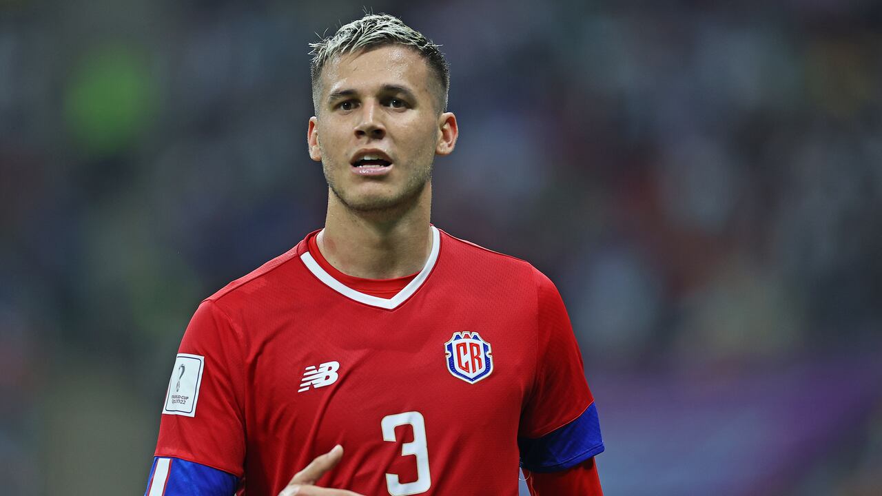 Juan Pablo Vargas con la selección de Costa Rica.