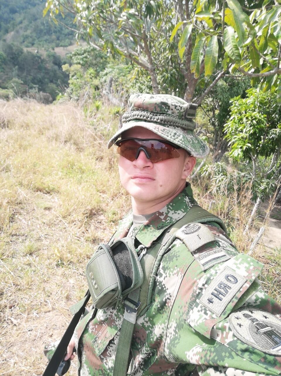 Soldado secuestrado Dayan Leonardo Chona