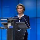Ursula von der Leyen, presidente de la Comisión Europea, Foto: Alexandros Michailidis/SOOC/Bloomberg via Getty Images