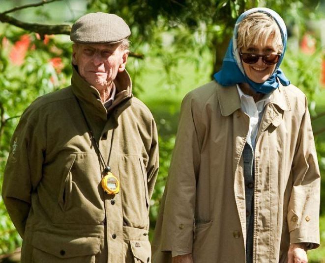 Lady Penny Knatchbull, amiga cercana de Felipe de Edimburgo