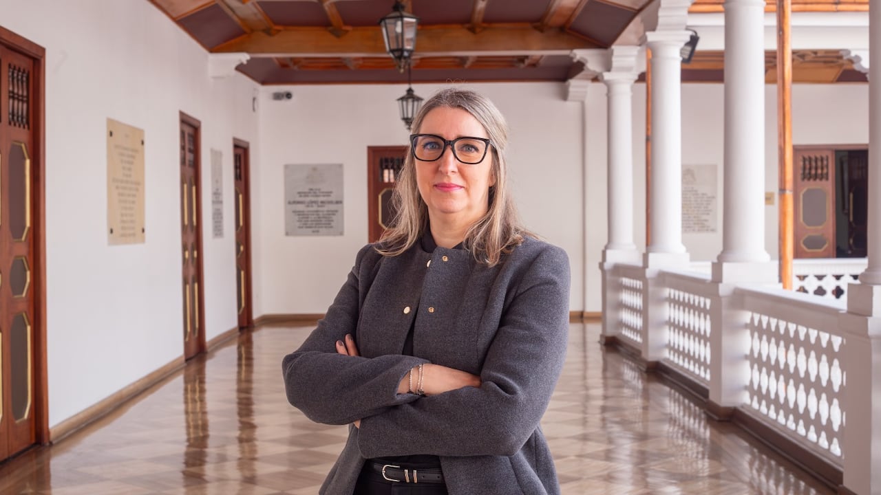 Stéphanie Lavaux, rectora de la Universidad del Rosario.
