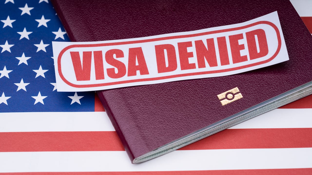La visa fue negada por el gobierno norteamericano
