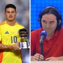 James y Messi se midieron en la final de Copa América 2024